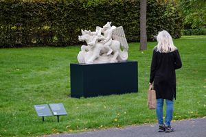[Jordy Kerwick][0], _Vertical Plane Me_ (2022). Courtesy Vigo Gallery. Frieze Sculpture, The Regent's Park, London (14 September–13 November 2022). Courtesy Frieze.


[0]: https://ocula.com/artists/jordy-kerwick/